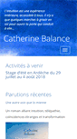 Mobile Screenshot of catherinebalance.com